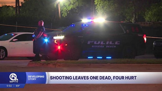1 dead, 4 others injured in Riviera Beach apartment shooting