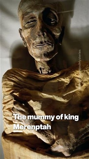 The Mummy of King Merenptah: The Warrior Pharaoh Revealed #ancientegypt #egypt #mummy #pharaoh