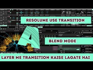 Resolume Arena Tutorial 7 | Transition Use #vjshravan