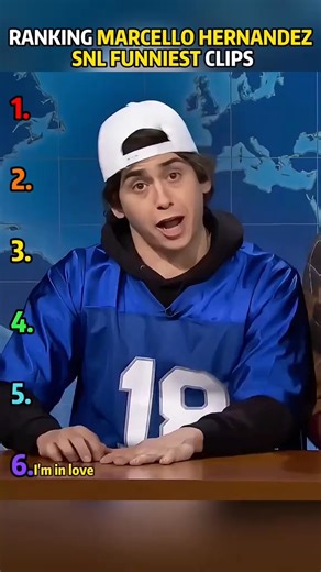 RANKING MARCELLO HERNANDEZ SNL FUNNIEST CLIPS#marcello #funny #fyp #viral #trending | Celebrity Gossipe