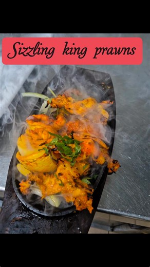 Jumbo king prawns marinated cooked in the clayoven | Indian Summer Sidcup | Facebook