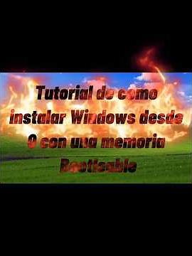 TUTORIAL de como instalar WINDOWS usando una memoria booteable DESDE CERO🔥🔥🔥