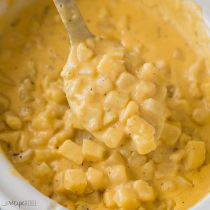 Crockpot Cheesy Potatoes   VIDEO