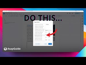 How to Change the Paper Size in Google Docs