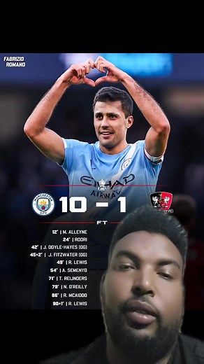 Manchester City vs Exeter City Match Highlights
