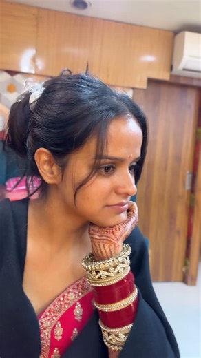 #bride 🥰😍😍 #bridalmakeup @amazinglooks_salon | Amazing Looks salon Kangra