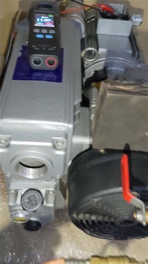 2HP Single Phase Vacuum Pump Oil sealed roatry vane type single stage 36m3/hr wonvac wovp60 #fyp