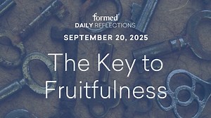 Daily Reflections — September 20, 2025 - Ordinary Time — September 2025 - Formed