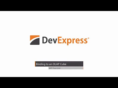 WPF Pivot Grid: Binding to an OLAP Cube