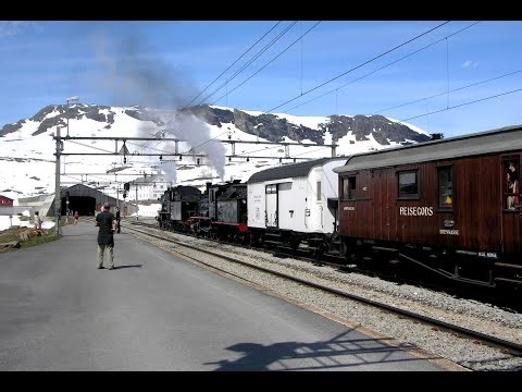 Bergen Railway Steam Special. 100 Years Across Norway’s High Mountains