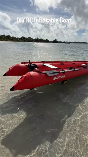#inflatable #boat RC electric motor | Boats To Go Official