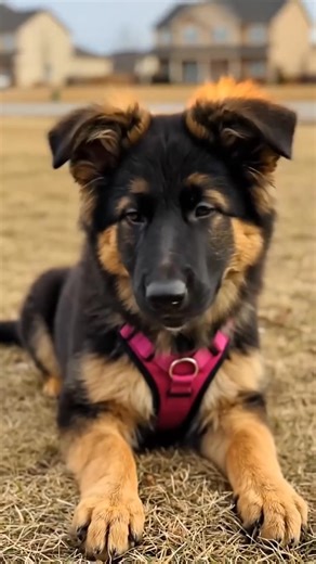 Trying to look serious… but still the cutest face ever. . . #PuppyDays #GermanShepherdPup #DogLife #FluffyFriend #BestBuddy #PuppyVibes #GrowingUpFast #LittleExplorer #CutenessOverload #PawfectMoment | German Shepherd Lovers