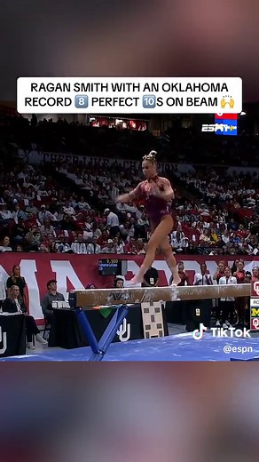 Ragan Smith's Unmatched Gymnastics Performance | Oklahoma Record 8 Perfect 10s!