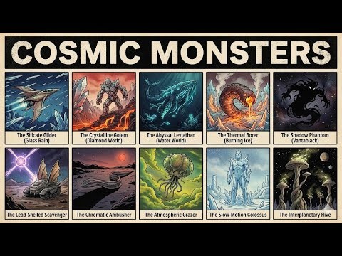 10 Planets With Extreme Ecosystems That Could Be Harboring Cosmic Monsters