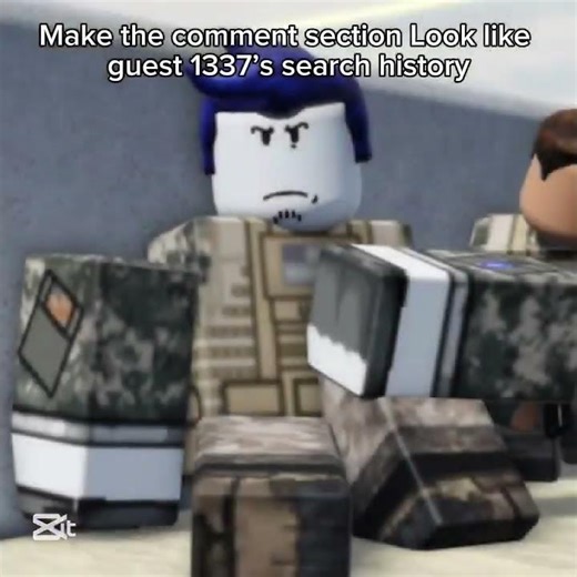Make the comment section look like guest 1337’s search history #shorts #roblox #fypシ #forsaken