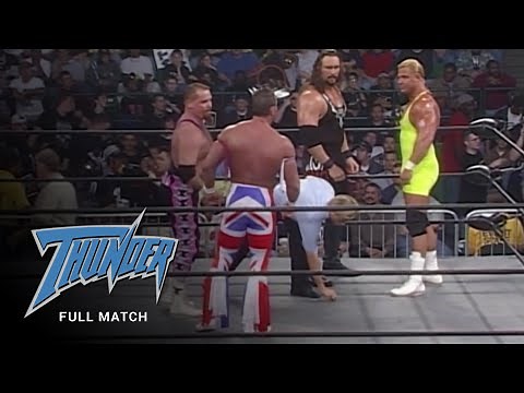 British Bulldog & Jim Neidhart vs Curt Hennig & Bryan Adams | WCW Thunder 3/26/98