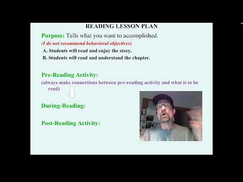Reading Lesson Plan