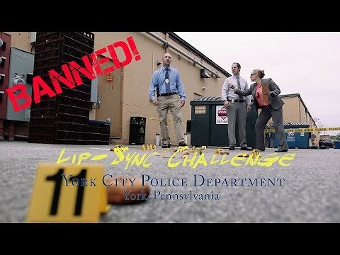 BANNED! York City Police Department Lip Sync Challenge Video