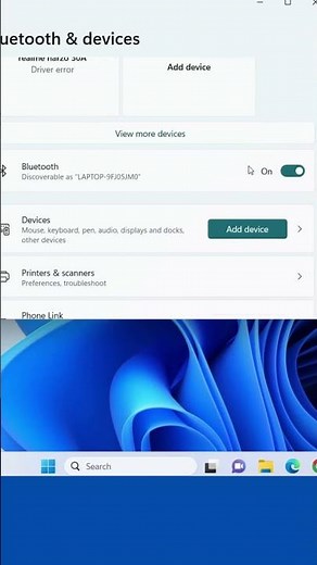 How to Connect device & Turn on Bluetooth in Windows 11 / 10