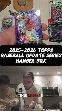 Topps Baseball Update Hanger Box Opening | 2025–2026 MLB Cards ⚾🎄