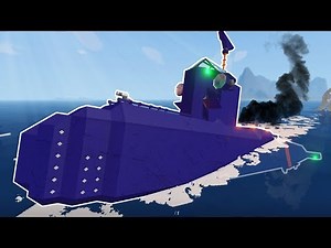 SINKING SUBMARINE EXPEDITION! - Stormworks Multiplayer Gameplay - Sinking Ship Survival
