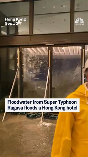 Super Typhoon Ragasa, one of the world’s strongest storms this year, slammed into Hong Kong after carving a deadly path between the Philippines and Taiwan. | NBC News