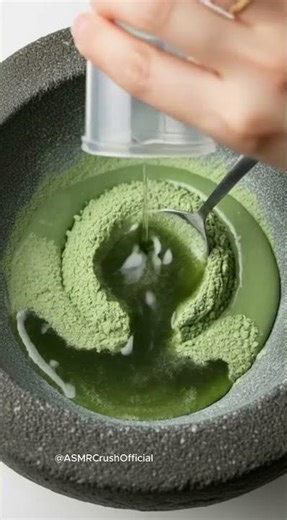 Chalk Crushing and Mixing into Paste ASMR #chalkasmr #asmr #satisfying