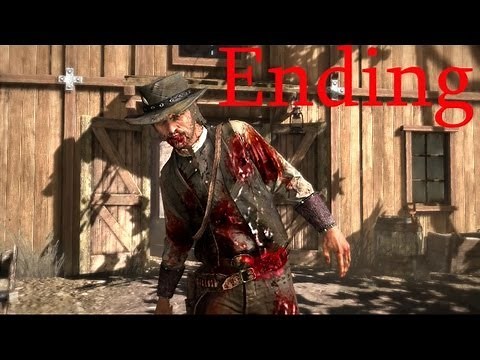 Red Dead Redemption ENDING (John Marston's death HD-Red Dead Redemption #RDR #Ending)