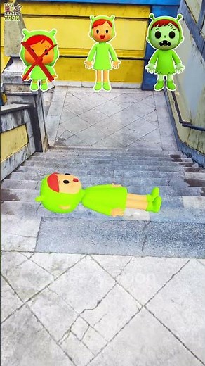 Breaking glass bottles Sprunki Pocoyo Girl #103 #shorts #experiment #asmrsounds