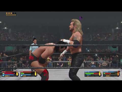 PS5 PRO WWE 2K26 STING & DDP vs NWO Wolfpac Kevin Nash & Scott Hall Tag Team Title Match