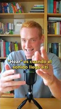 "Listen" vs. "Hear" in English!
