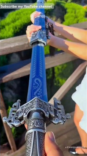 A Han Dynasty sword made of genuine materials with both beauty and strength #coldweapon#ancientstyle