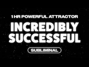 Become Incredibly Successful ✨ Powerful Success Subliminal (Fast Results)