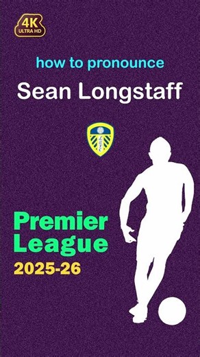 how to pronounce Sean Longstaff