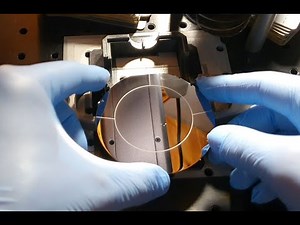 20W Fiber Laser Cutting / Dicing Silicon Wafer for Filter