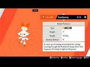 Pokémon Sword - 004 - Scorbunny