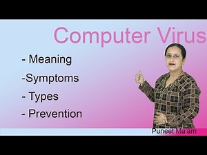 COMPUTER VIRUS IN ONE SHOT Class 8
