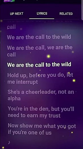 Call To The Wild || #song #lyrics#songlyrics