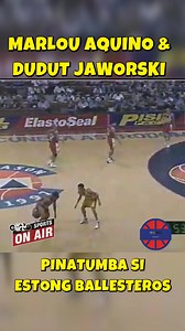 31K views · 182 reactions | Dudut Jaworski & Marlou Aquino PINATUMBA Si Estong Ballesteros #pba #shorts #highlights | Sports On Air | Facebook