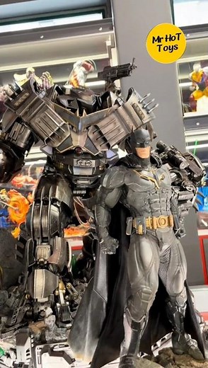 Batman robotic suits totally amazing😏#hottoys#figure