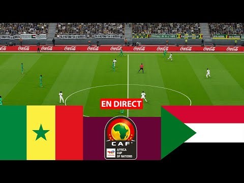 [EN DIRECT] Sénégal vs Soudan⚽ Coupe d'Afrique Nations CAF 2025 Match complet - Simulation jeu vidéo
