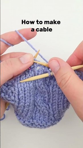 How to Knit a Cable