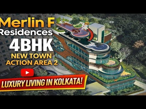 Merlin F Residences New Town | 4BHK flat for sale | Luxury flat in New Town Kolkata | #trending