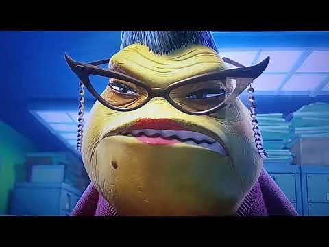 Monsters Inc: Roz scene