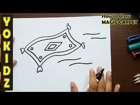 How to draw MAGIC CARPET