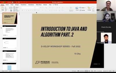 Research Guides: D-VELOP: Intro to Java and Algorithms Part 2