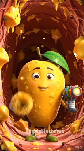 ai fruit cartoon video #ai #cartoon #shorts#viralshorts