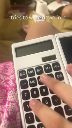 Calculator notepad #christmasgift #cool