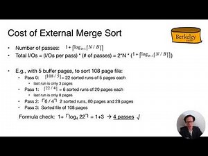 Lec 10 Part 5 External Sort