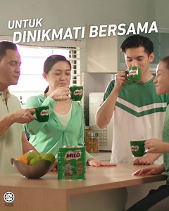 Secawan kebaikan MILO® sentiasa menjadi kegemaran setiap generasi agar khasiatnya dapat dikongsi bersama 😍 | MILO Malaysia